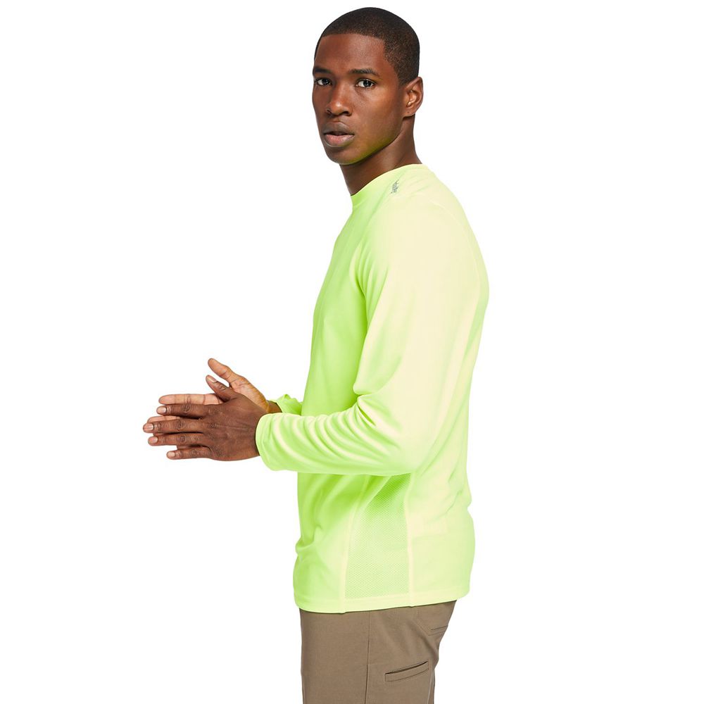 Camisetas Masculino - Timberland Pro® Wicking Good Long Sleeve - ADVFC7806 - Verdes